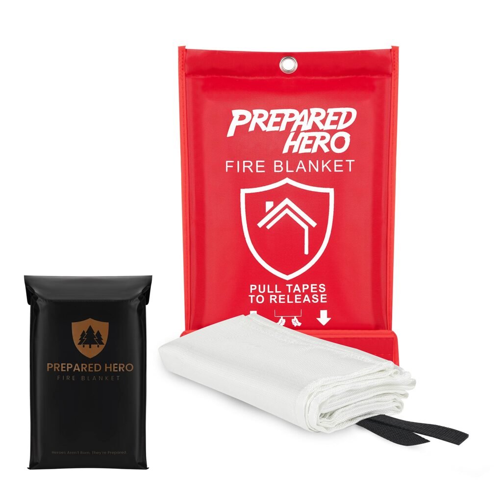 Can Prepared Hero fire blankets safely extinguish electrical fires?