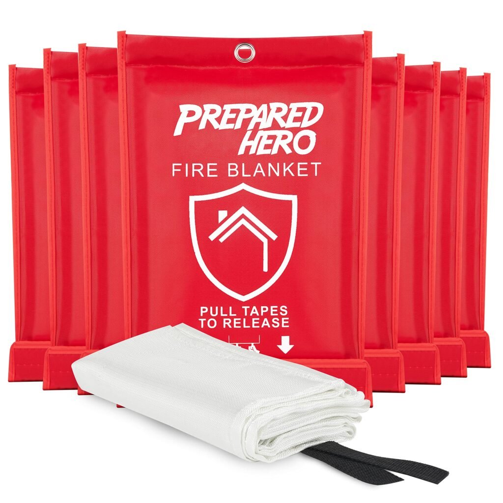 Can Prepared Hero fire blankets safely extinguish electrical fires?