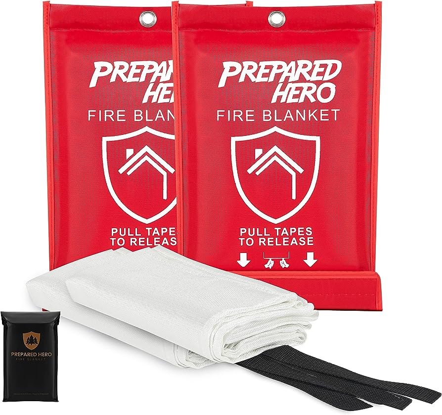 Can Prepared Hero fire blankets safely extinguish electrical fires?