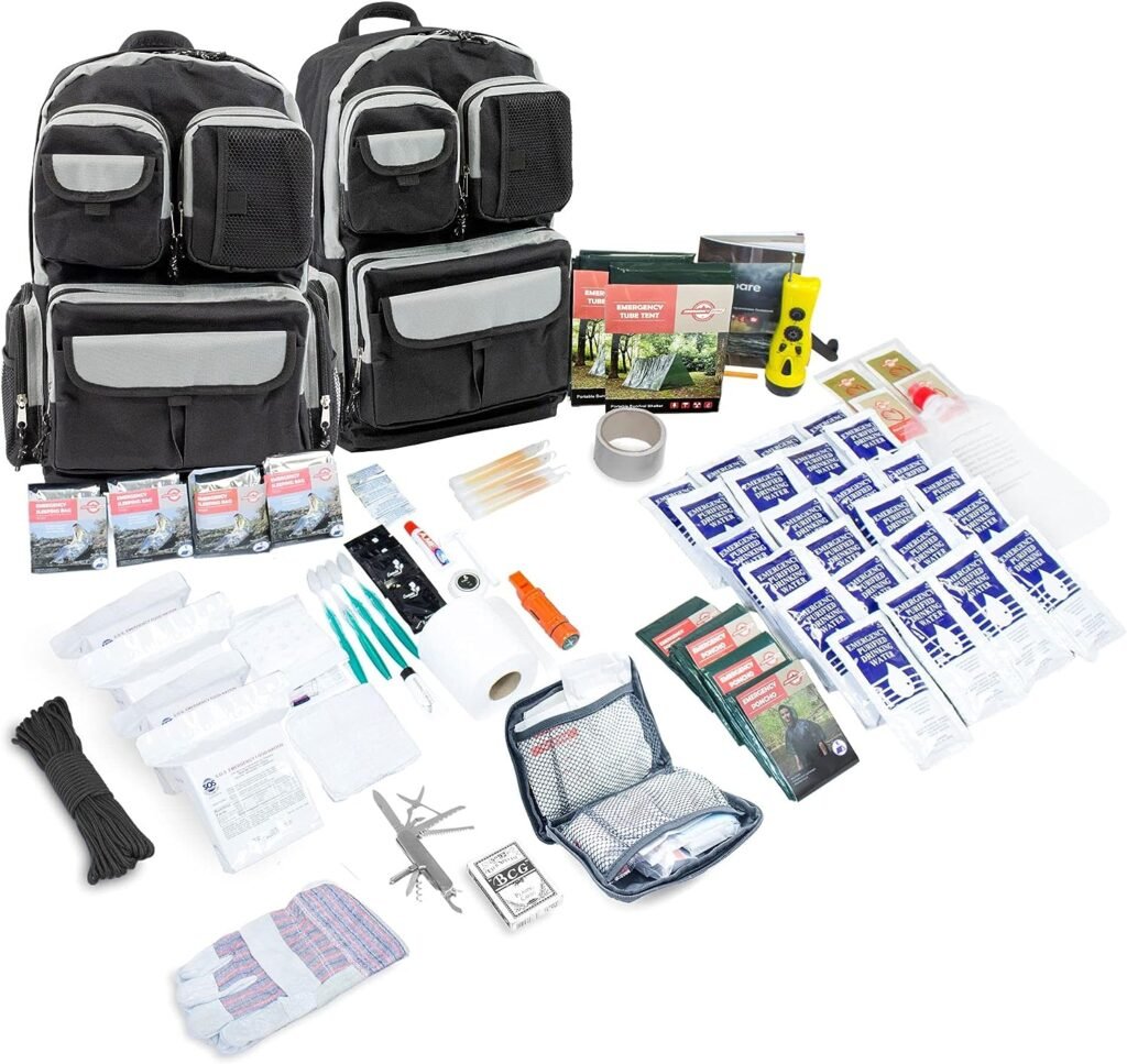 Emergency Zone - Urban Survival Bug-Out Bag - 72-Hour Emergency Kit - 4 Person