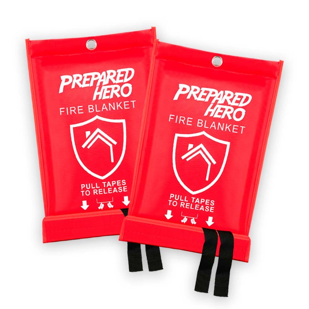 Eine Feuerlöschdecke richtig lagern und pflegen: Tipps von Prepared Hero