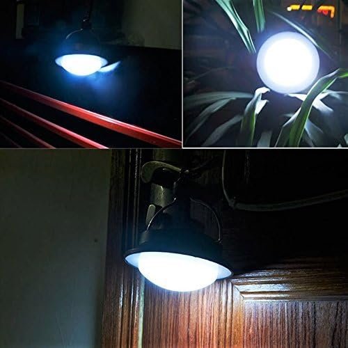 Lampada da tenda originale SUBOOS, lampada da campeggio super luminosa sospesa con moschettone, 3 livelli di luminosità, 100 ore di autonomia, impermeabile, lanterna LED da esterno alimentata a batteria con gancio pieghevole, ideale per uragani, emergenze, interruzioni di corrente (moschettone e batterie incluse)