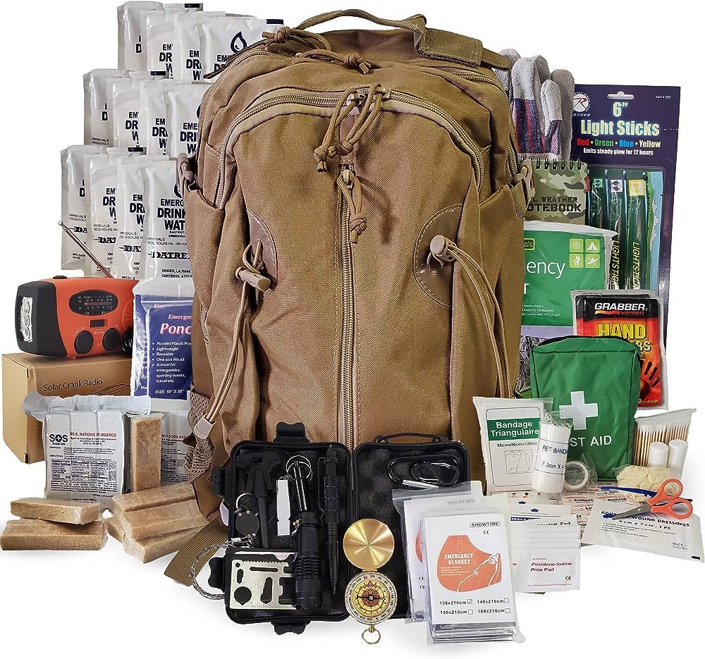 Equipamento de sobrevivência para preparação para desastres naturais com 5.11 Tactical